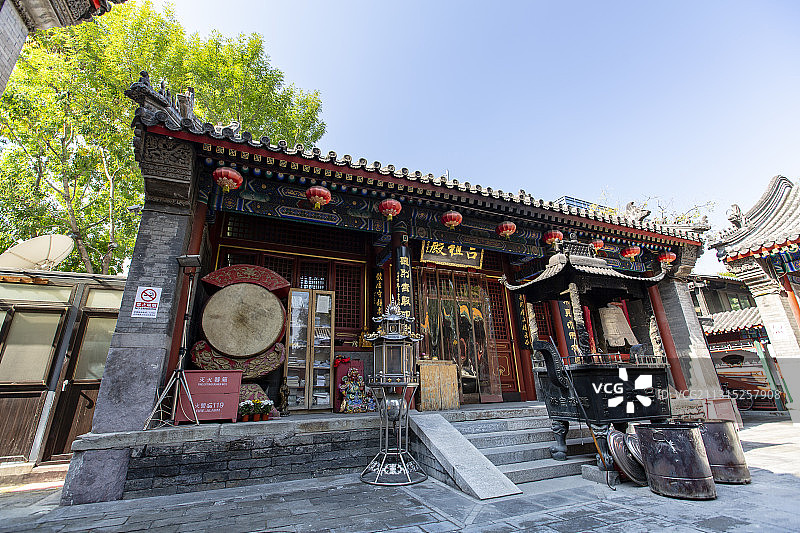 北京市西城区吕祖宫吕祖殿图片素材