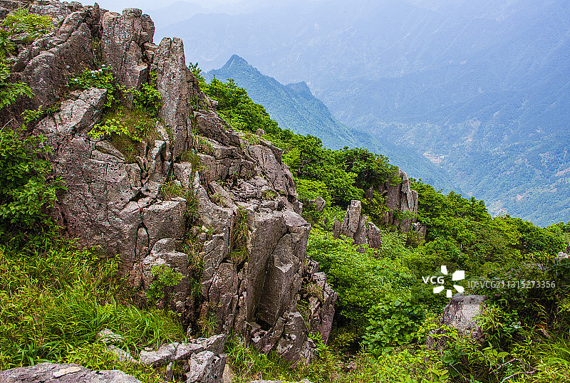 清凉峰风光图片素材