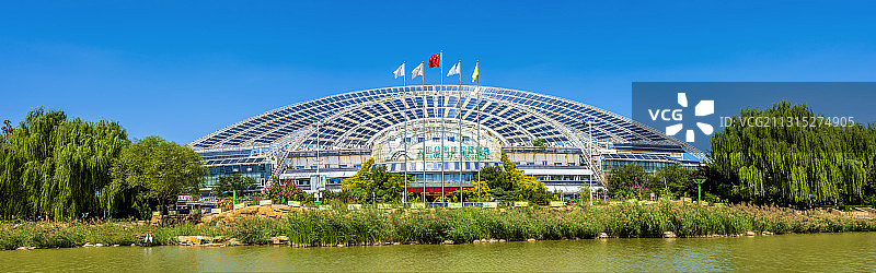 中国山东省德州市皇明中国太阳谷景区图片素材