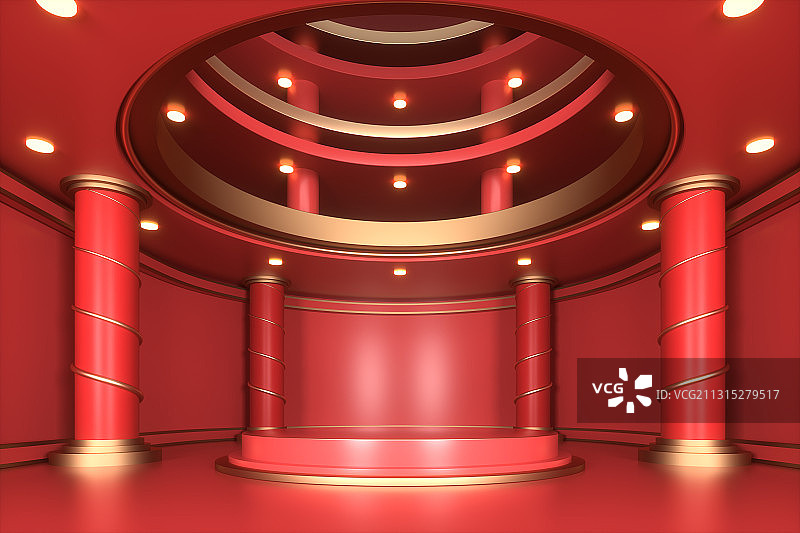 中国风节日喜庆背景，三维图形图片素材