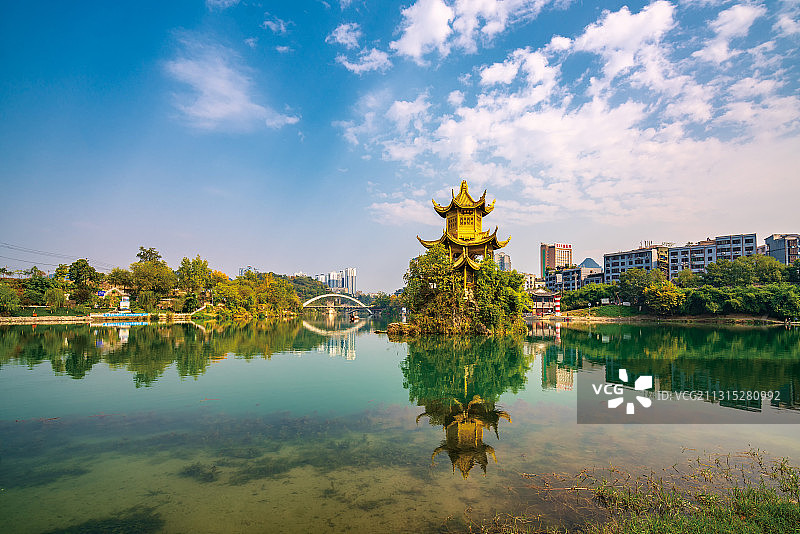 铜仁三江公园风光图片素材