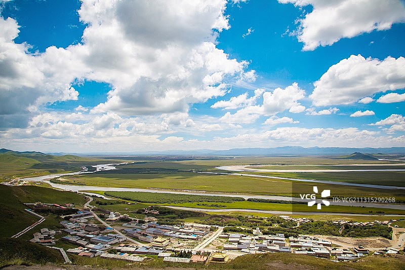 西部藏区风光图片素材