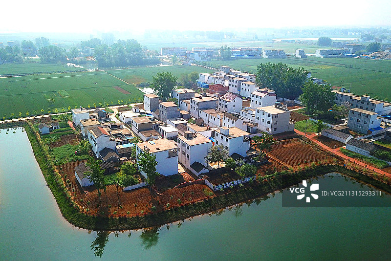 安徽省界首市舒庄镇闫老家村风景美如画图片素材