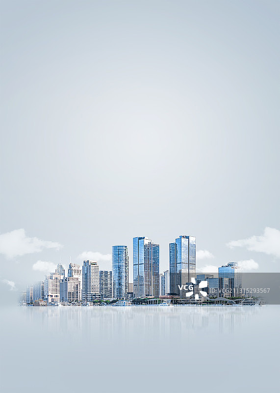 上海城市建筑背景图片素材