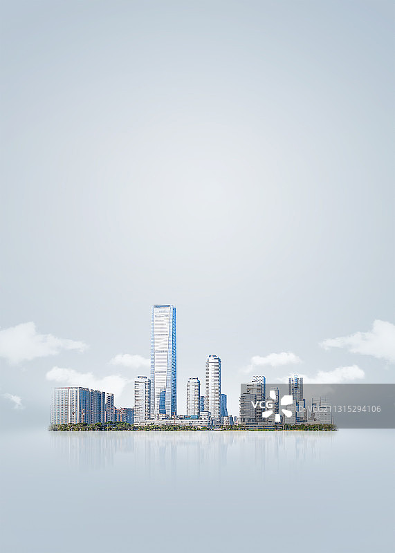 深圳城市建筑背景图片素材