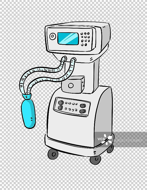 呼吸机图片素材