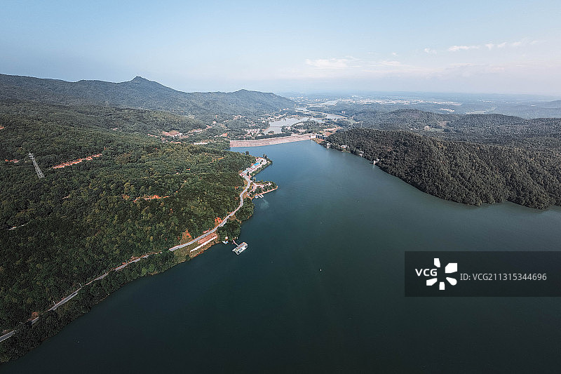 花亭湖图片素材