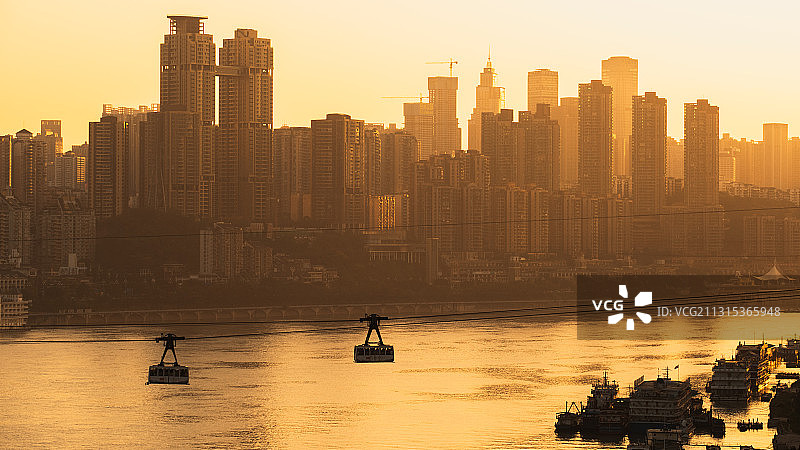 重庆长江索道图片素材