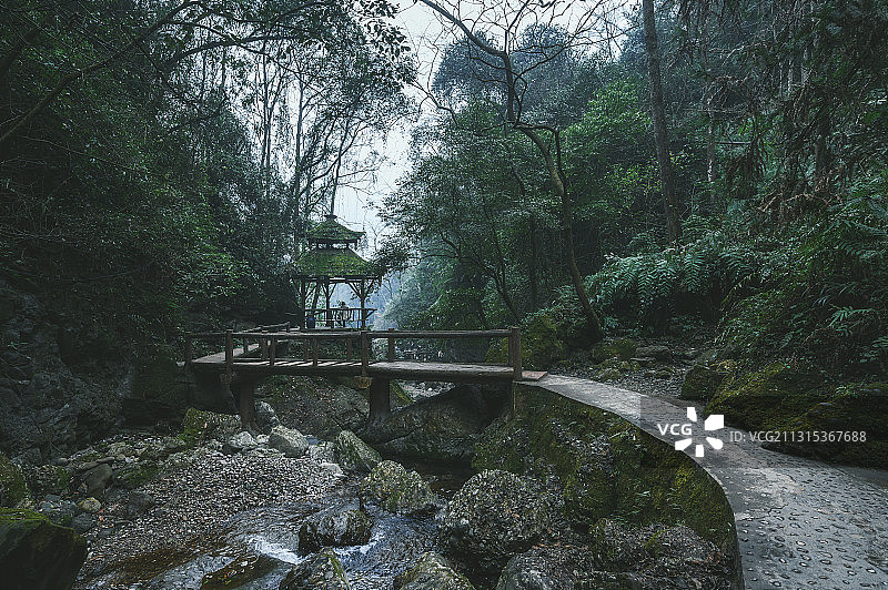 四川成都青城山图片素材