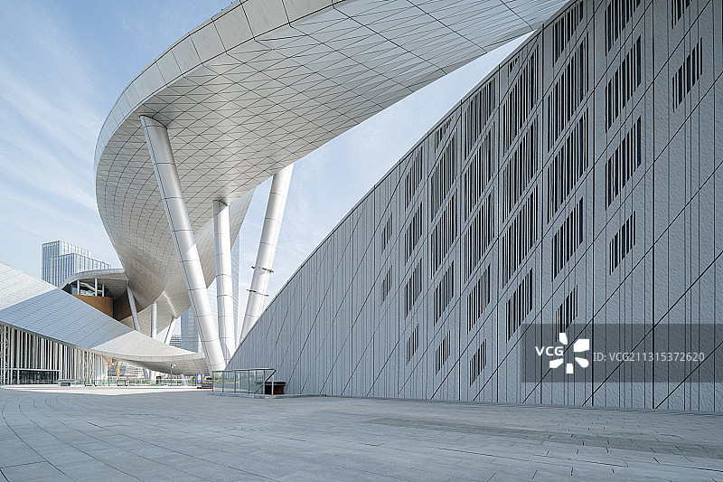 现代城市建筑景观与空间图片素材