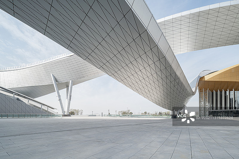 现代城市建筑景观与空间图片素材