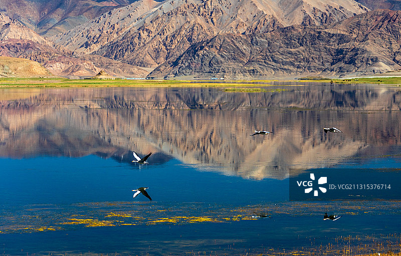 美丽的班公错图片素材