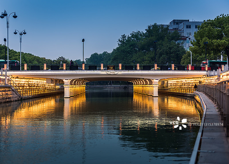 和平桥图片素材