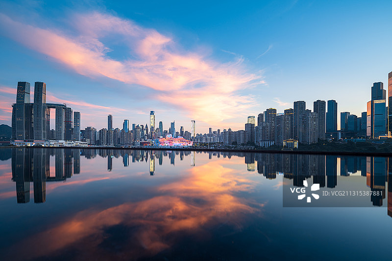 重庆市江北嘴图片素材