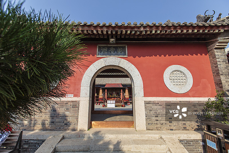 北京市门头沟区金顶妙峰山回香阁（财神庙）图片素材