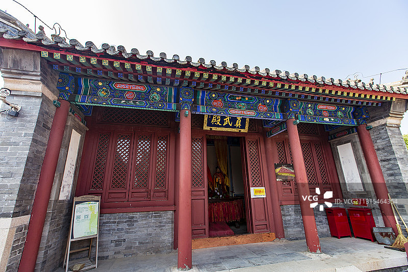 北京市门头沟区妙峰山玉皇顶真武殿图片素材