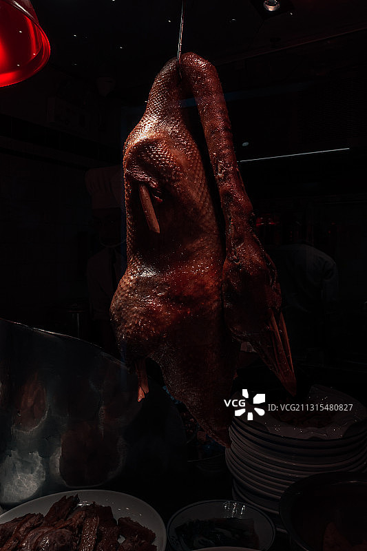 潮汕狮头鹅卤鹅图片素材