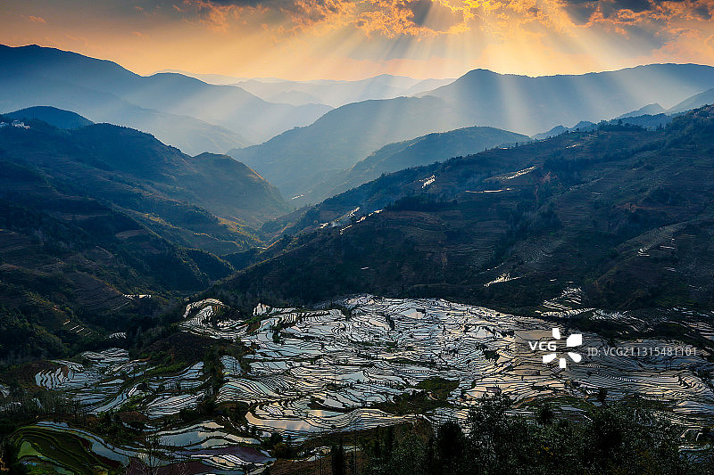 元阳梯田图片素材