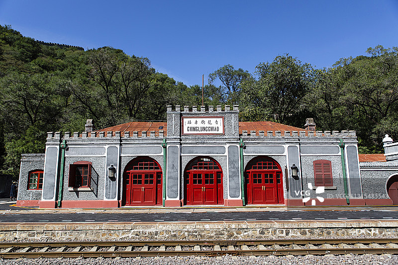 北京延庆青龙桥火车站图片素材