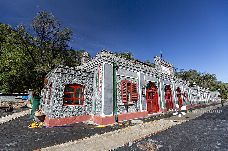 北京延庆青龙桥火车站图片素材