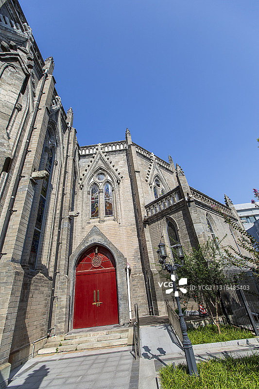 北京市西城区西什库教堂图片素材