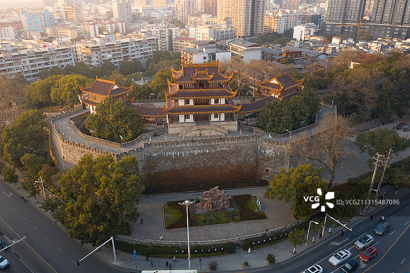 湖南省长沙市天心阁城市风光图片素材