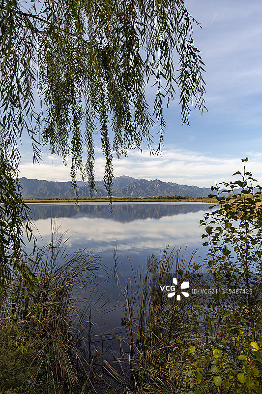 北京延庆野鸭湖国家湿地公园图片素材