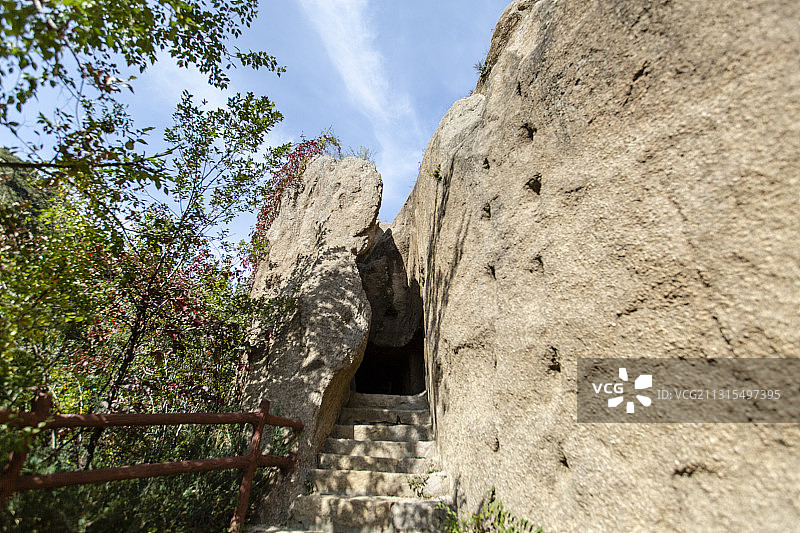 北京延庆古崖居风景区图片素材