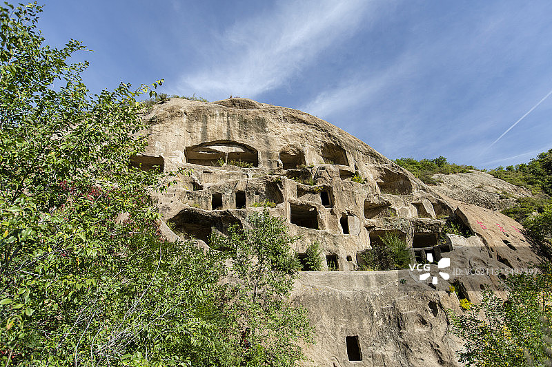 北京延庆古崖居风景区图片素材