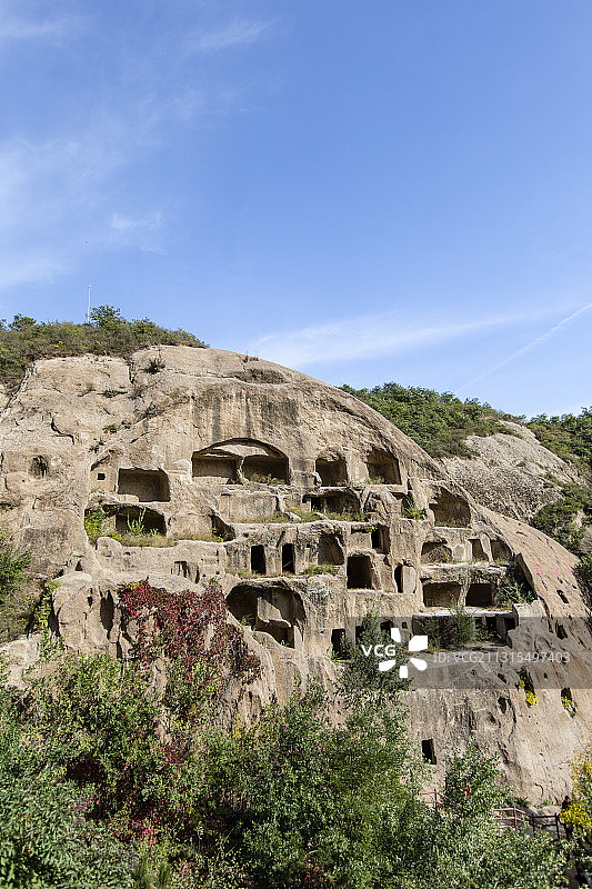 北京延庆古崖居风景区图片素材