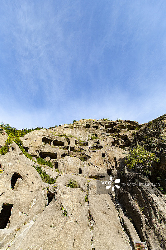 北京延庆古崖居风景区图片素材