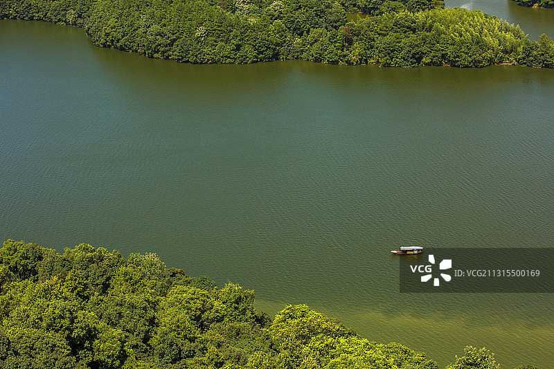 江西新余仙女湖风光图片素材