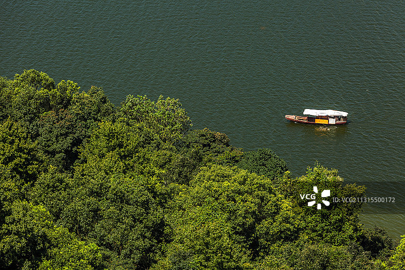 江西新余仙女湖风光图片素材