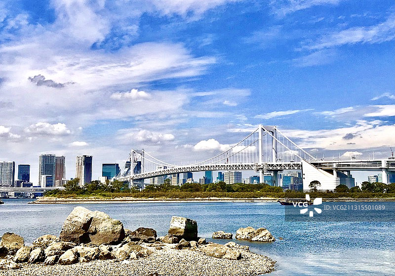 东京湾跨海大桥图片素材