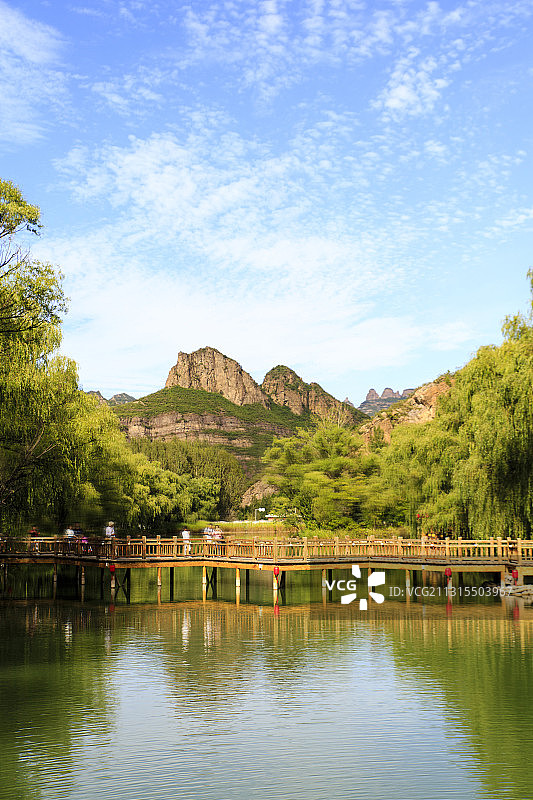 北京延庆百里山水画廊滴水壶图片素材