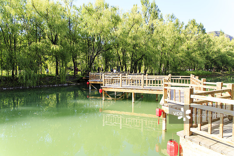 北京延庆百里山水画廊滴水壶图片素材