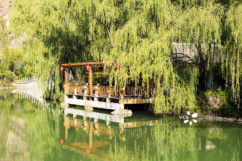 北京延庆百里山水画廊滴水壶图片素材