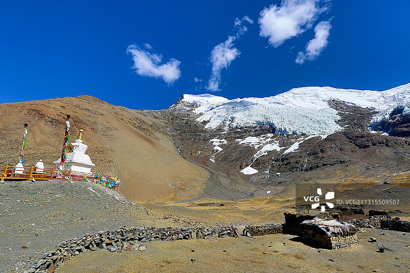 卡若拉冰川图片素材