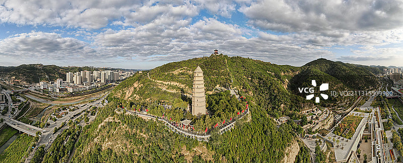 延安宝塔山图片素材