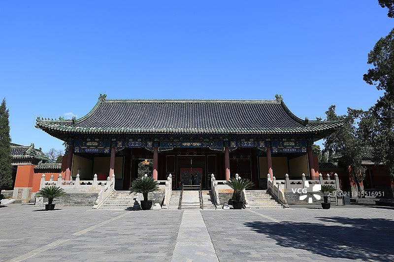 北京历代帝王庙（俗称帝王庙）景德门图片素材