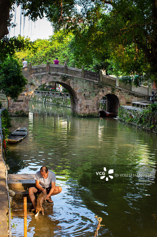 目的地-佛山-顺德-逢简水乡图片素材