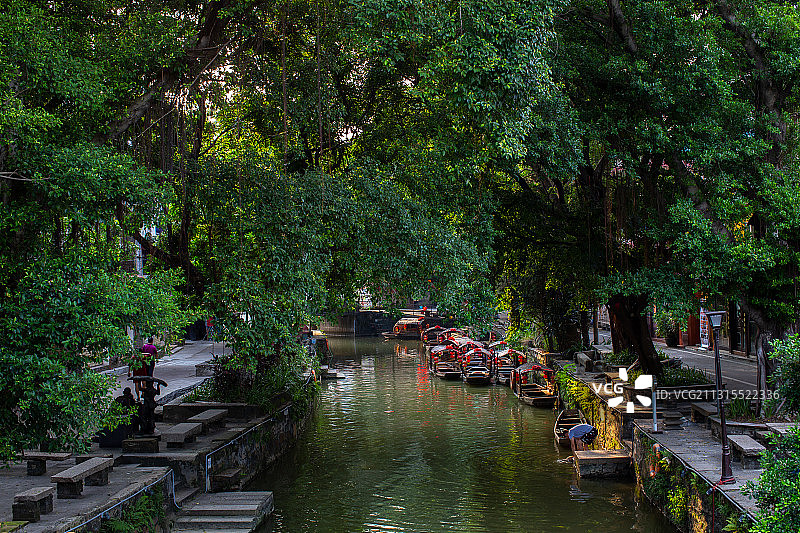目的地-佛山-顺德-逢简水乡图片素材