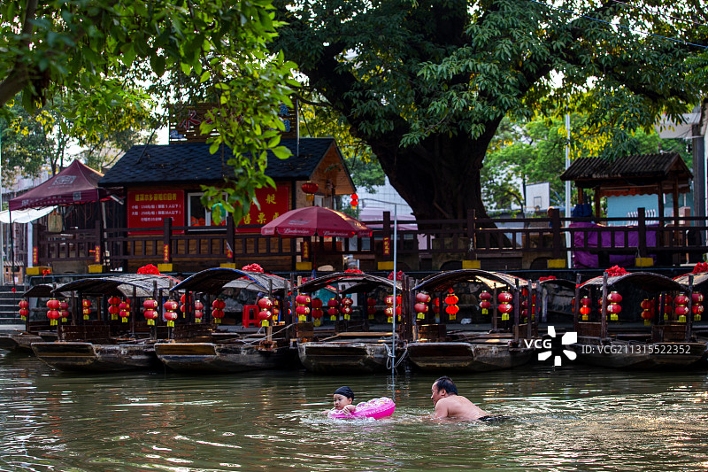 目的地-佛山-顺德-逢简水乡图片素材