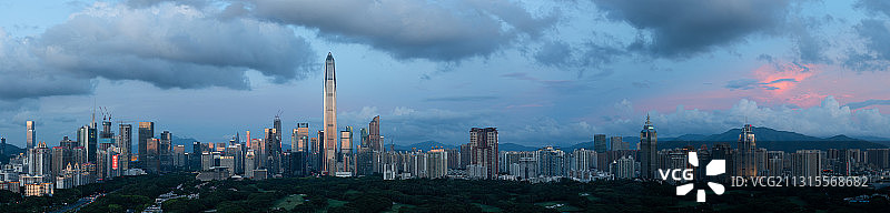 深圳全景图片素材