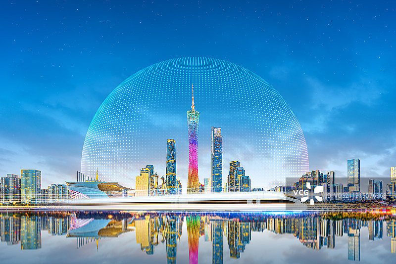 广州城市交通图片素材