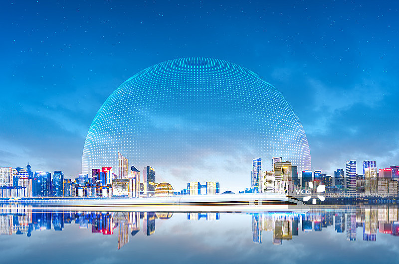 杭州城市交通图片素材