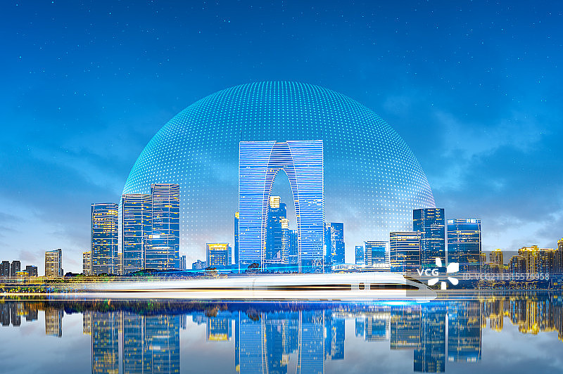 苏州城市交通图片素材