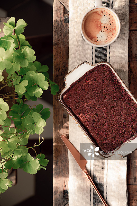 下午茶甜品--提拉米苏图片素材