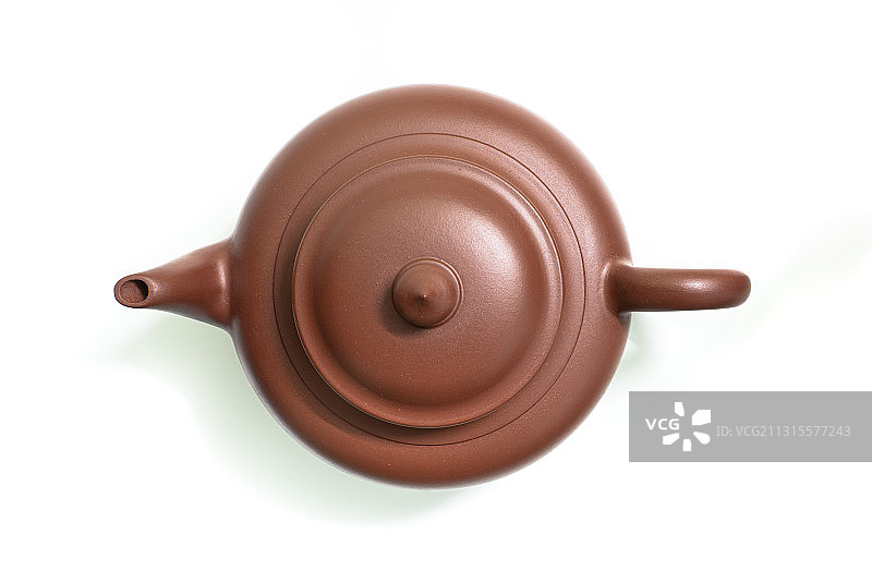 一把宜兴紫砂壶图片素材