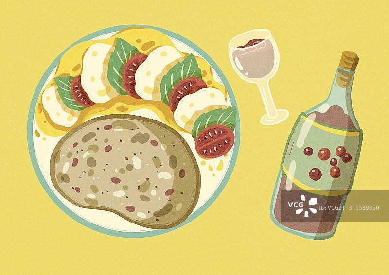 健康轻食餐图片素材